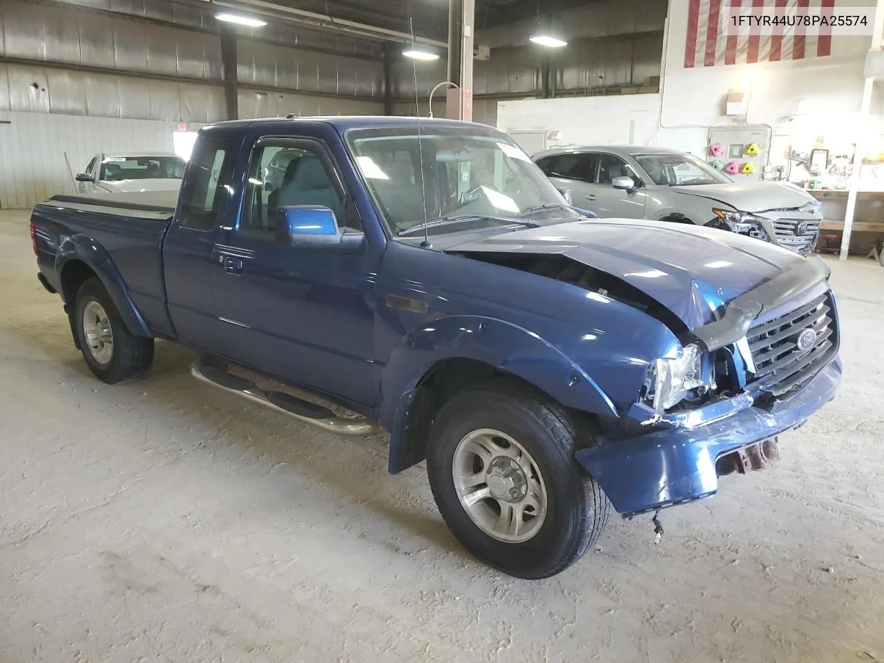 2008 Ford Ranger Super Cab VIN: 1FTYR44U78PA25574 Lot: 72713714