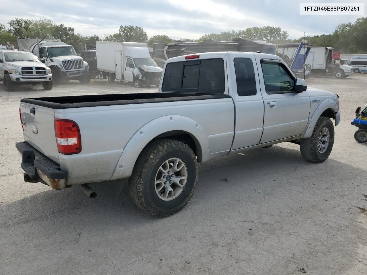 2008 Ford Ranger Super Cab VIN: 1FTZR45E88PB07261 Lot: 73042794