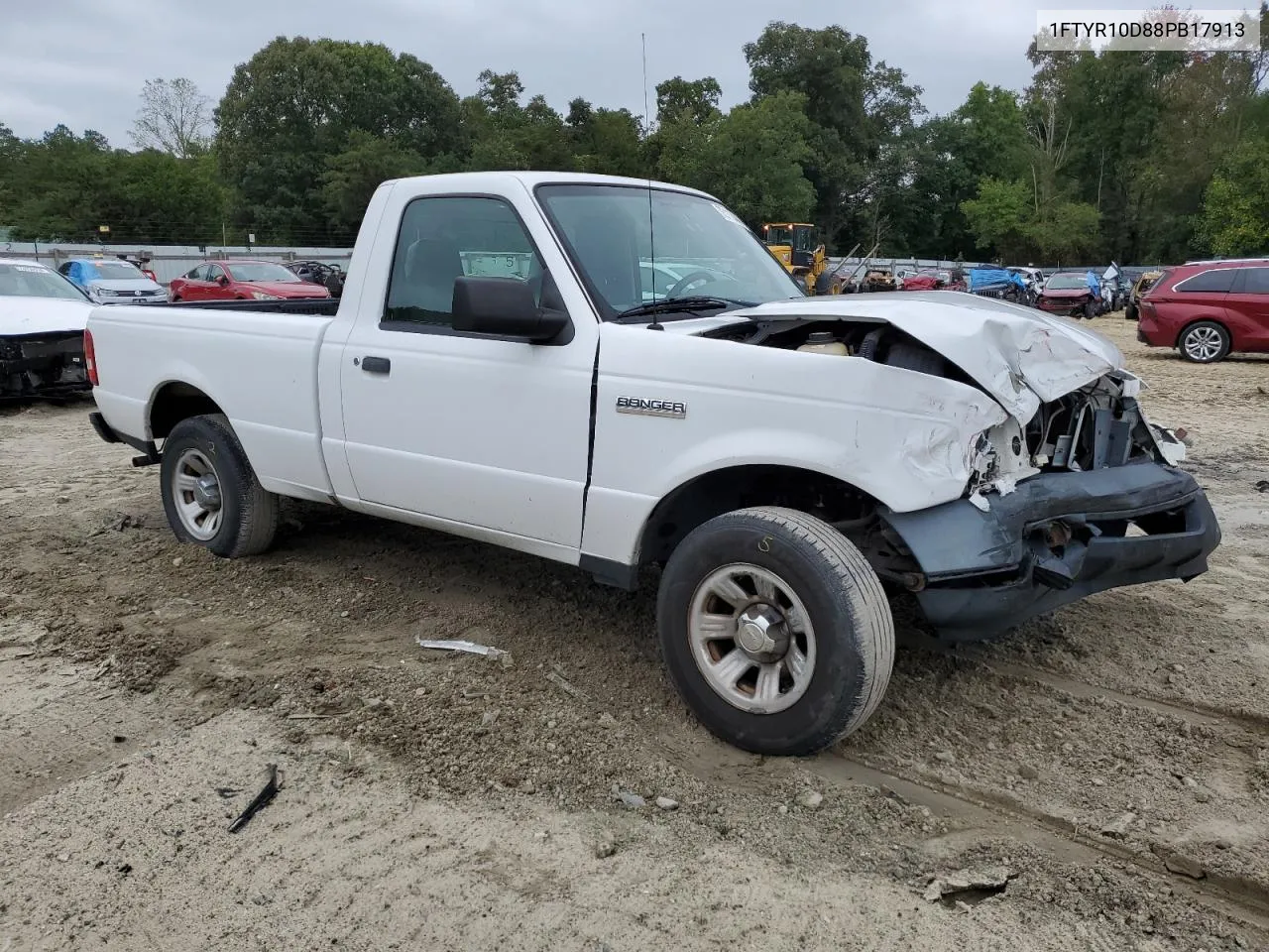 2008 Ford Ranger VIN: 1FTYR10D88PB17913 Lot: 73113444