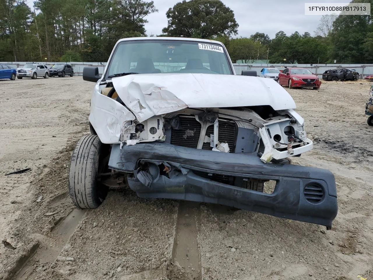 2008 Ford Ranger VIN: 1FTYR10D88PB17913 Lot: 73113444