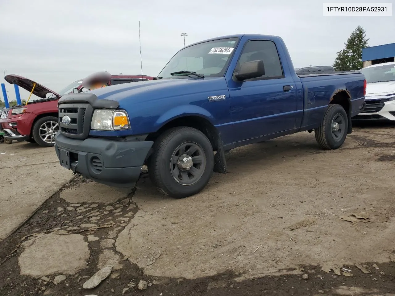 2008 Ford Ranger VIN: 1FTYR10D28PA52931 Lot: 73218294