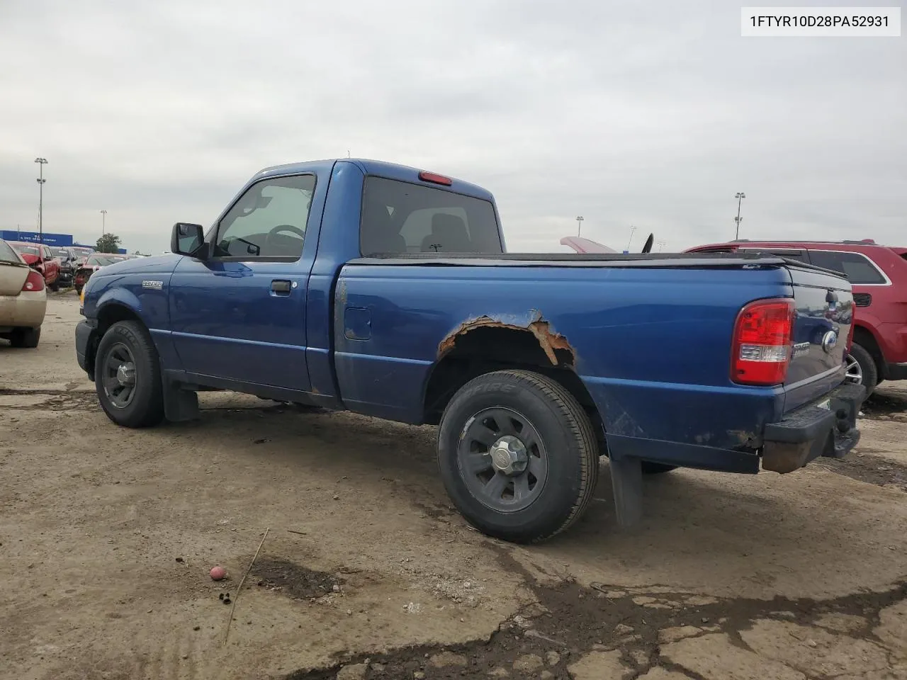 2008 Ford Ranger VIN: 1FTYR10D28PA52931 Lot: 73218294