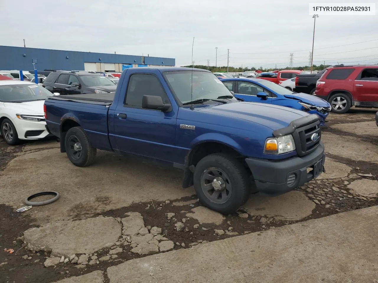 2008 Ford Ranger VIN: 1FTYR10D28PA52931 Lot: 73218294