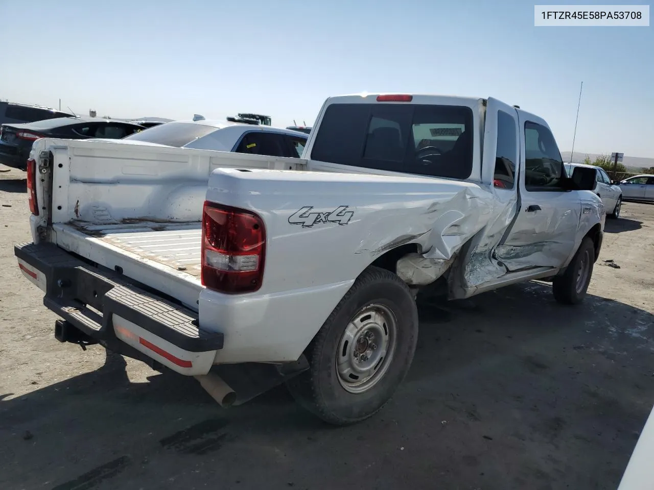 2008 Ford Ranger Super Cab VIN: 1FTZR45E58PA53708 Lot: 73236534