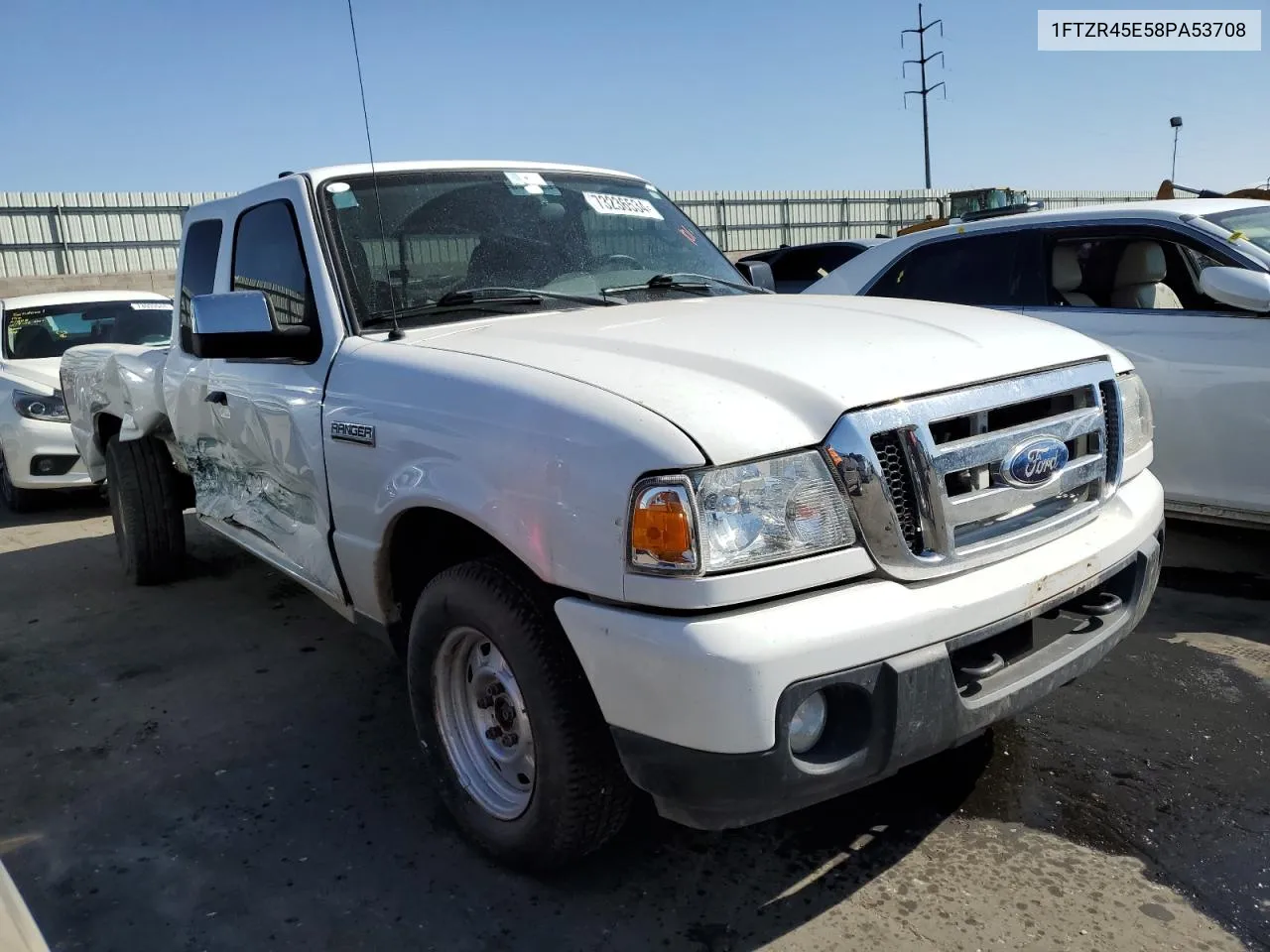 2008 Ford Ranger Super Cab VIN: 1FTZR45E58PA53708 Lot: 73236534