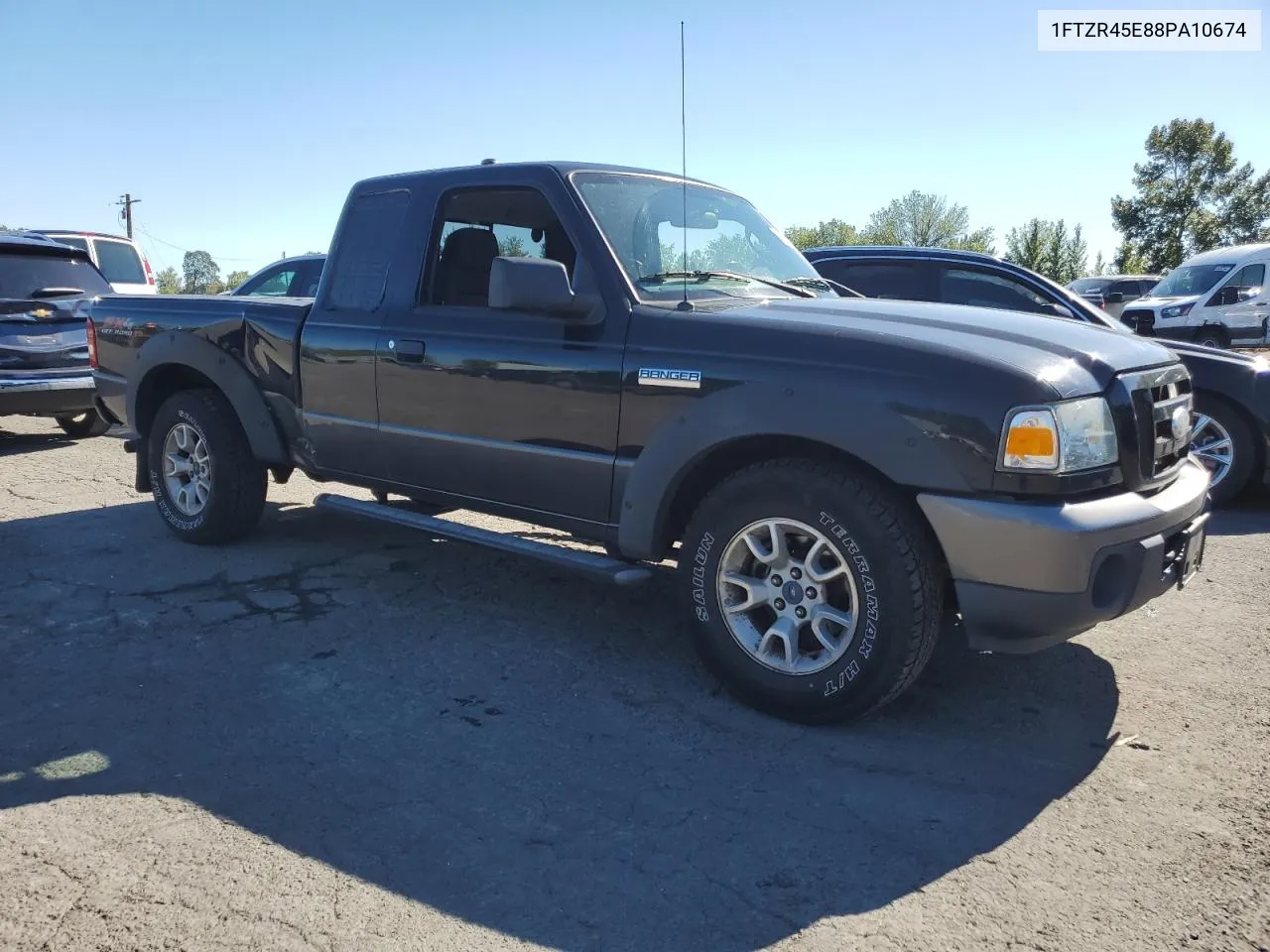 2008 Ford Ranger Super Cab VIN: 1FTZR45E88PA10674 Lot: 73434424