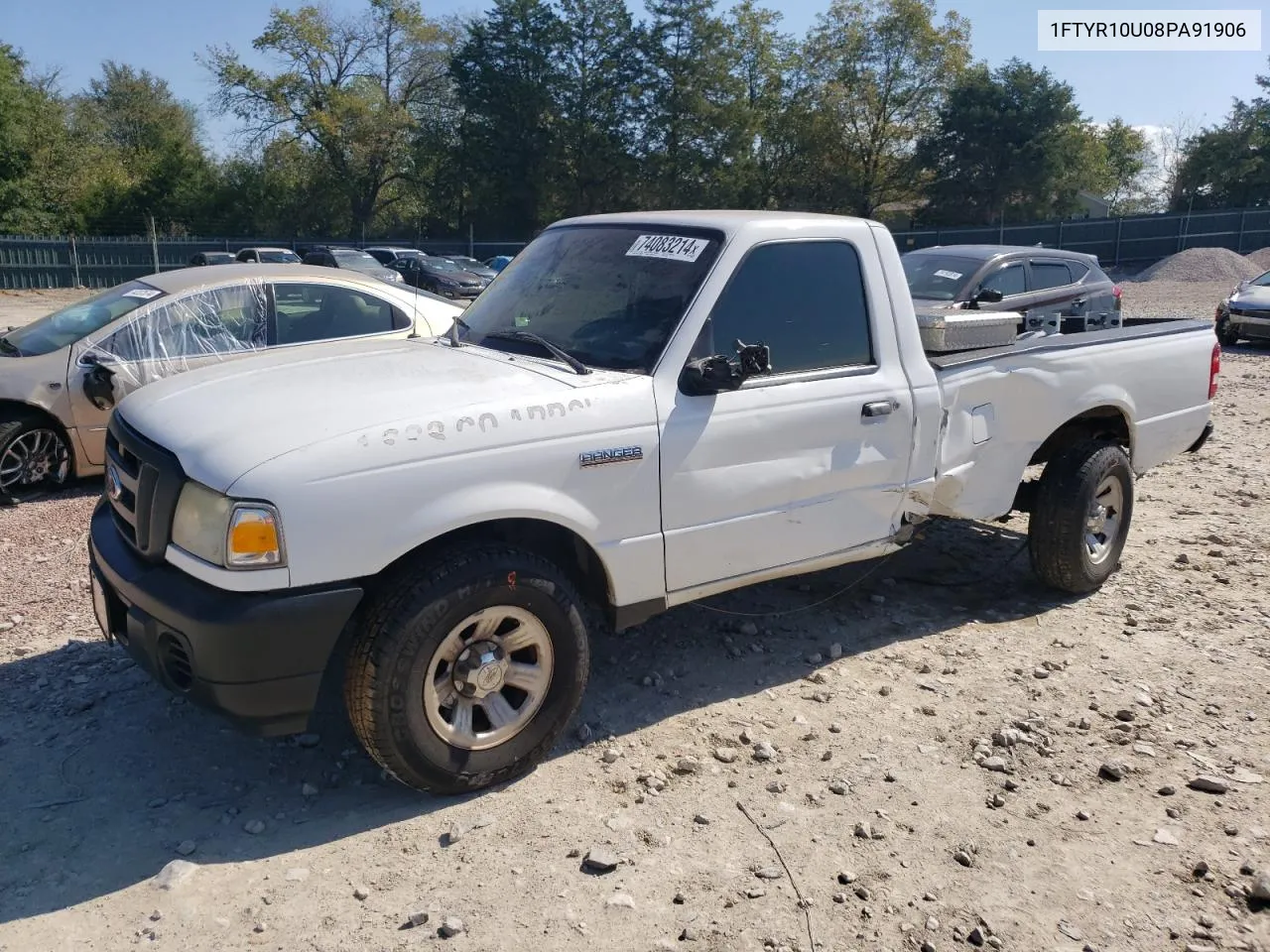 2008 Ford Ranger VIN: 1FTYR10U08PA91906 Lot: 74083214