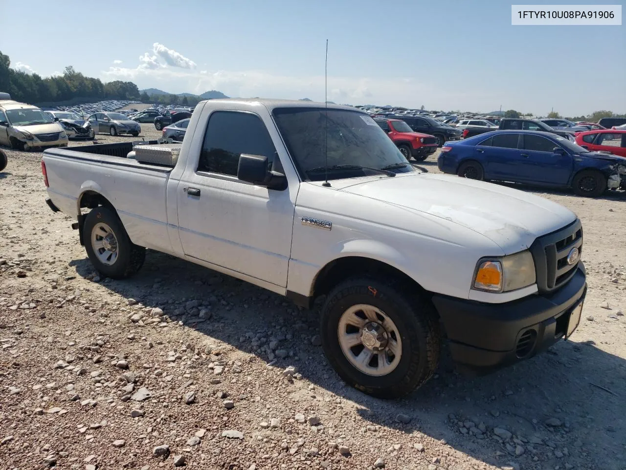 2008 Ford Ranger VIN: 1FTYR10U08PA91906 Lot: 74083214