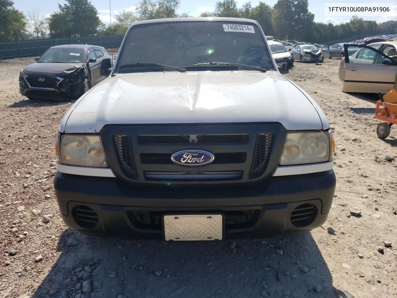 2008 Ford Ranger VIN: 1FTYR10U08PA91906 Lot: 74083214