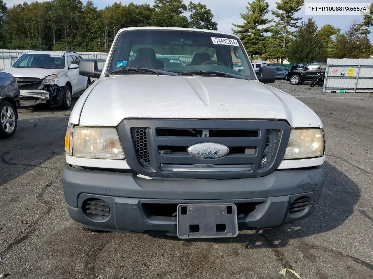 2008 Ford Ranger VIN: 1FTYR10U88PA66574 Lot: 74442314