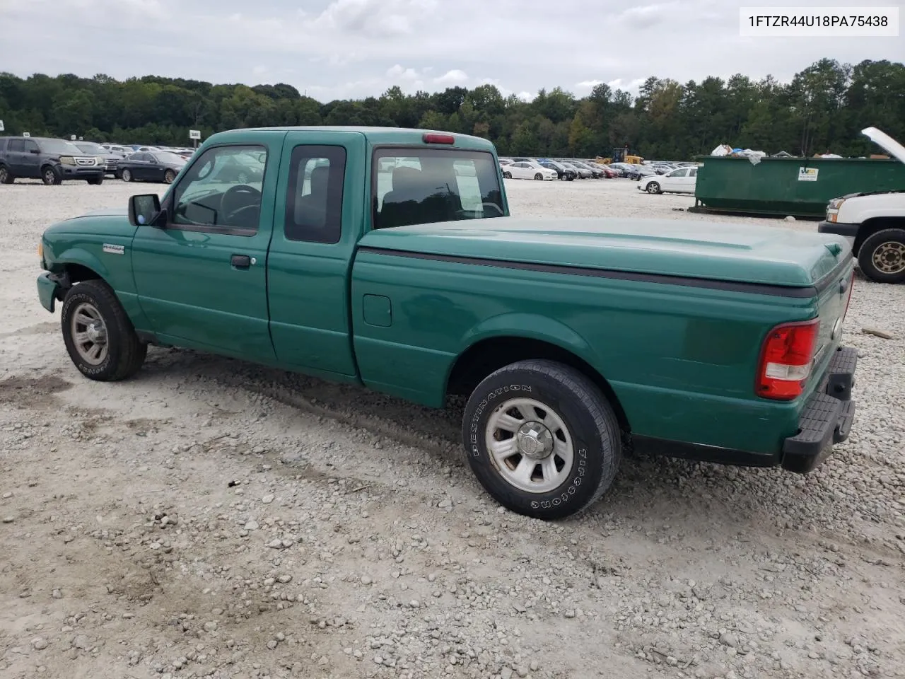 2008 Ford Ranger Super Cab VIN: 1FTZR44U18PA75438 Lot: 74731984