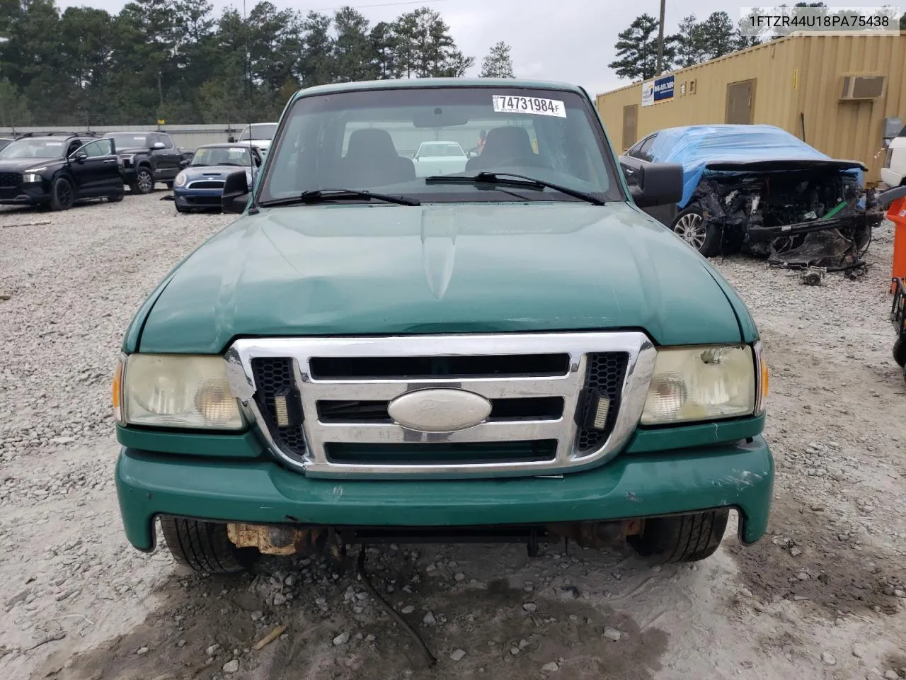 2008 Ford Ranger Super Cab VIN: 1FTZR44U18PA75438 Lot: 74731984