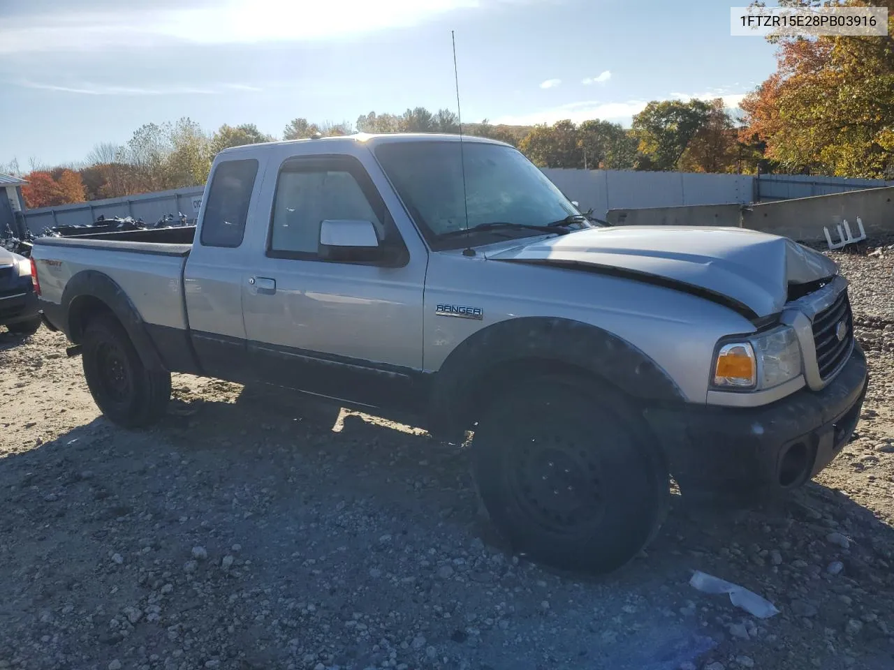 2008 Ford Ranger Super Cab VIN: 1FTZR15E28PB03916 Lot: 75294654