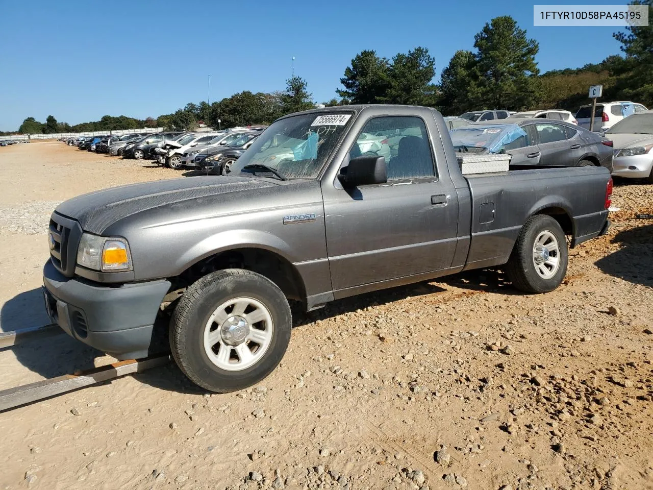 2008 Ford Ranger VIN: 1FTYR10D58PA45195 Lot: 75566974