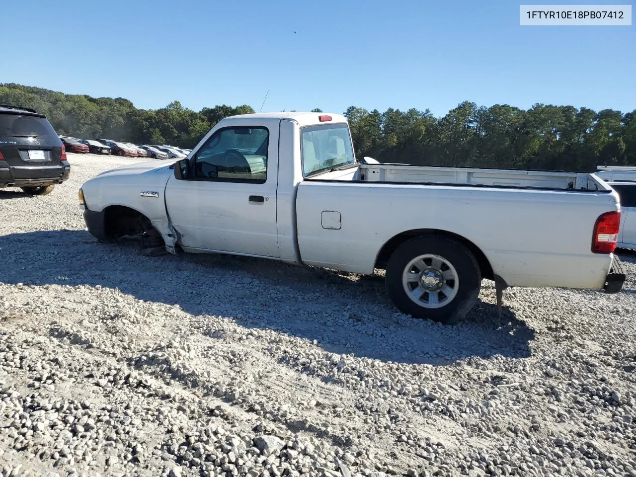 2008 Ford Ranger VIN: 1FTYR10E18PB07412 Lot: 75949144