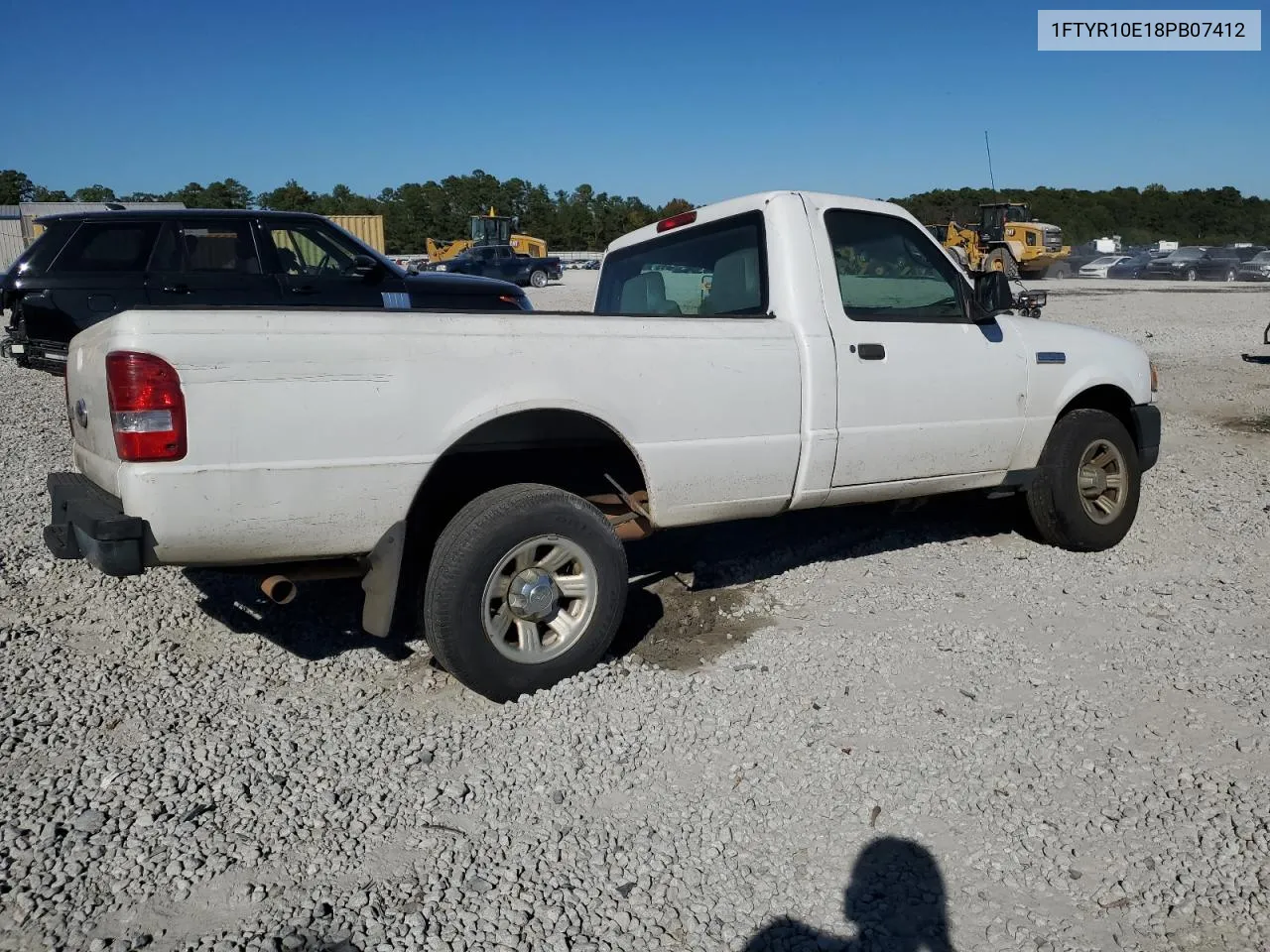 2008 Ford Ranger VIN: 1FTYR10E18PB07412 Lot: 75949144