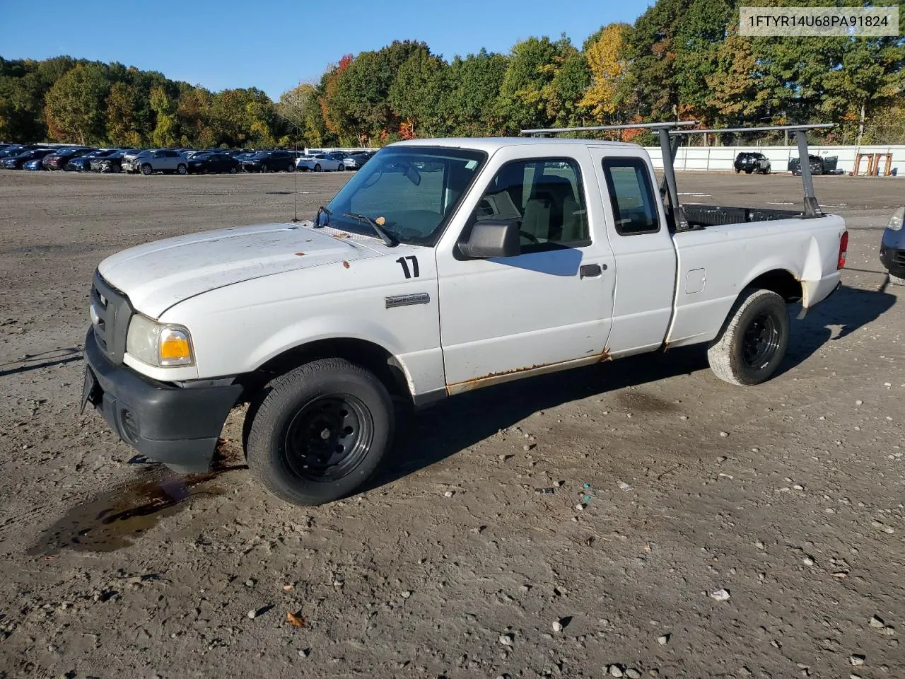 2008 Ford Ranger Super Cab VIN: 1FTYR14U68PA91824 Lot: 76311854