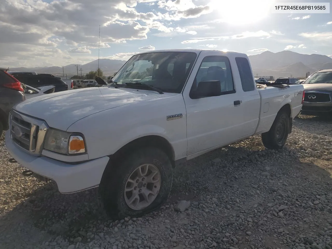 2008 Ford Ranger Super Cab VIN: 1FTZR45E68PB19585 Lot: 76373644