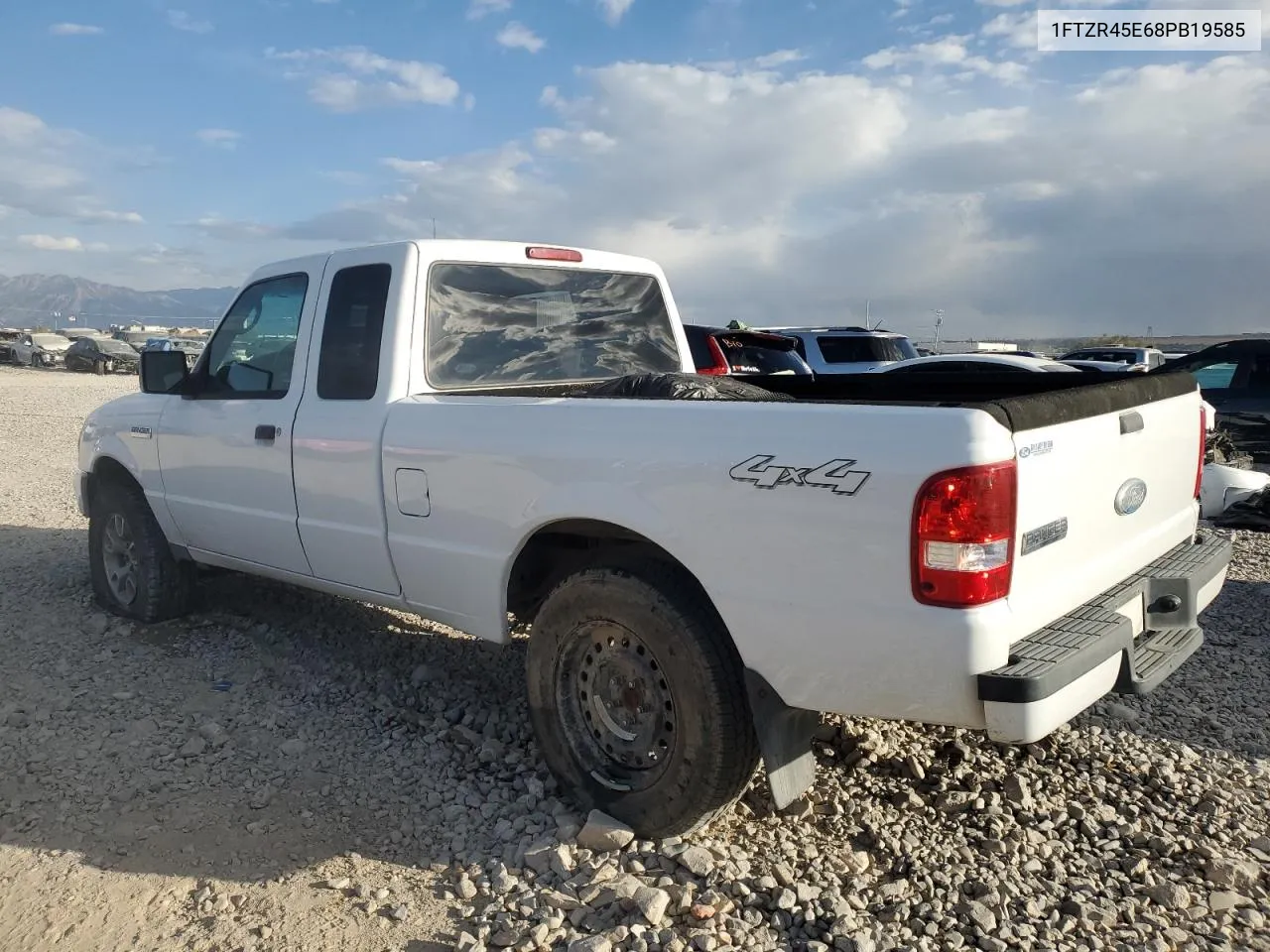 2008 Ford Ranger Super Cab VIN: 1FTZR45E68PB19585 Lot: 76373644