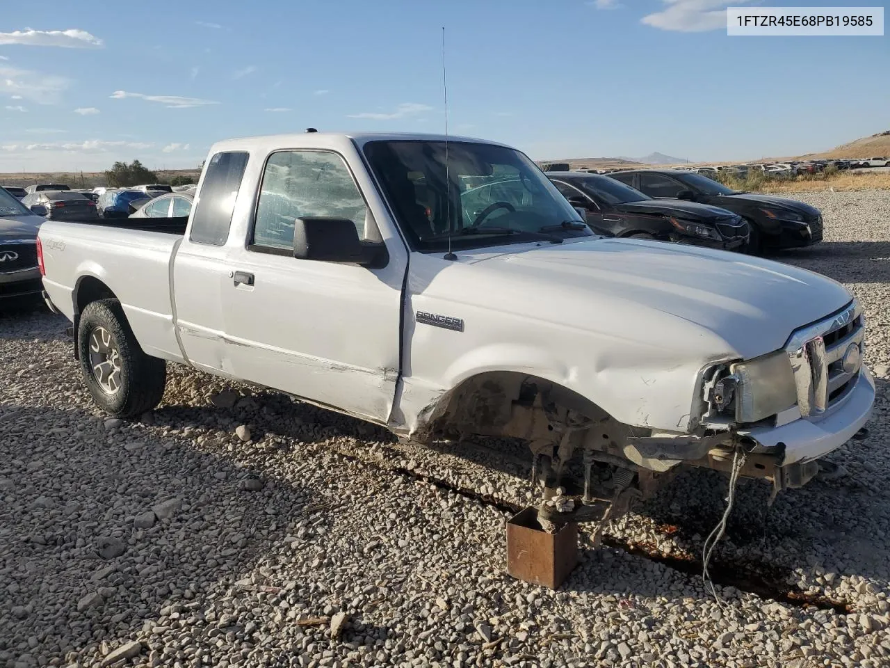 2008 Ford Ranger Super Cab VIN: 1FTZR45E68PB19585 Lot: 76373644