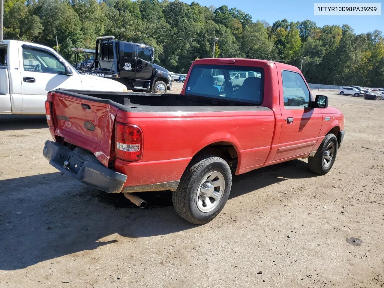 2008 Ford Ranger VIN: 1FTYR10D98PA39299 Lot: 76609364