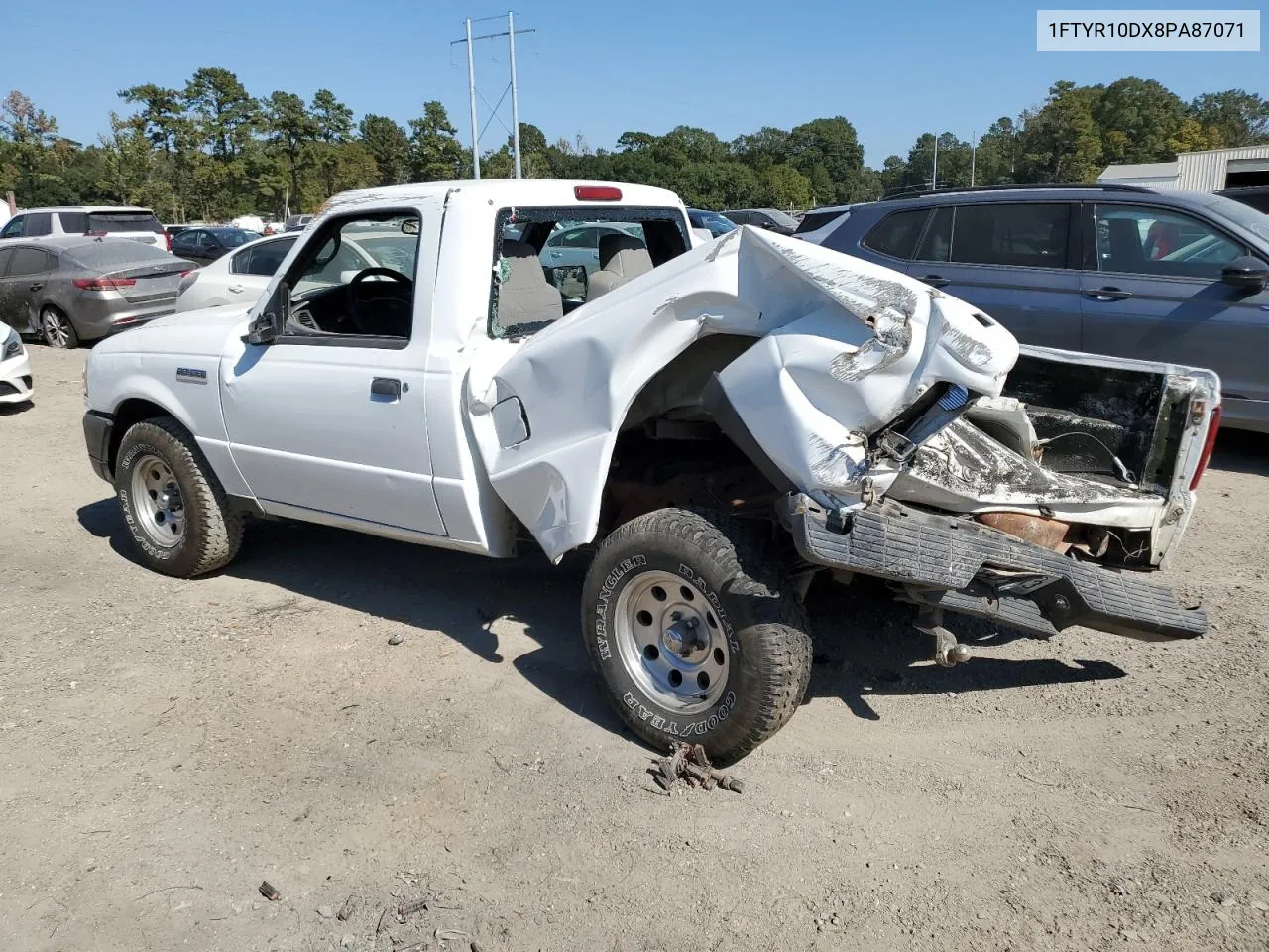 2008 Ford Ranger VIN: 1FTYR10DX8PA87071 Lot: 77495954