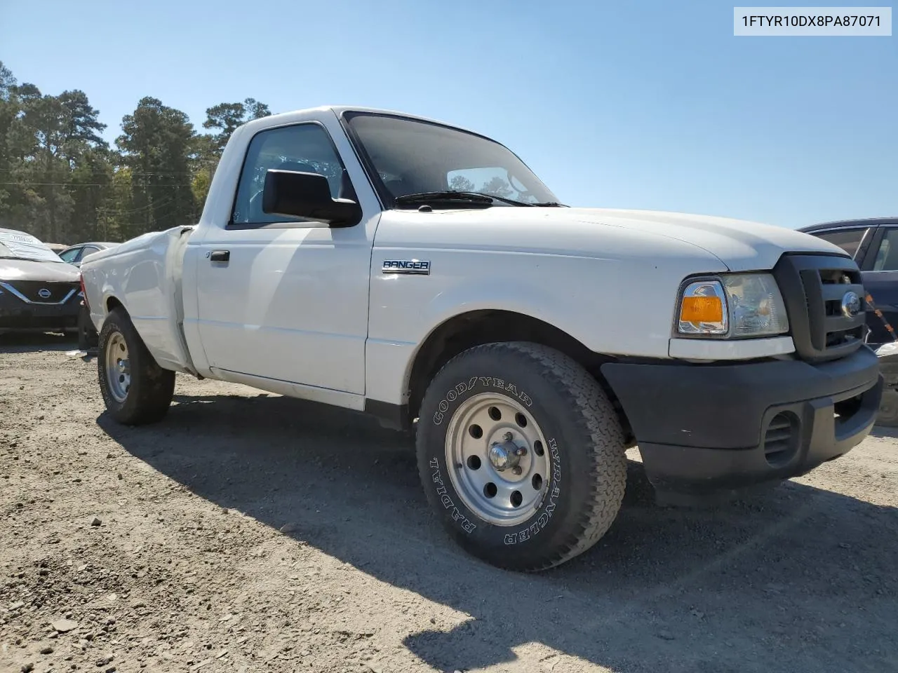 2008 Ford Ranger VIN: 1FTYR10DX8PA87071 Lot: 77495954