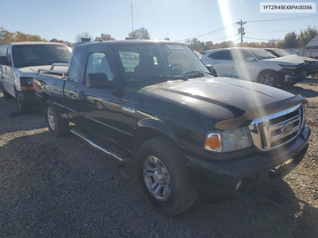 2008 Ford Ranger Super Cab VIN: 1FTZR45EX8PA00356 Lot: 77546544