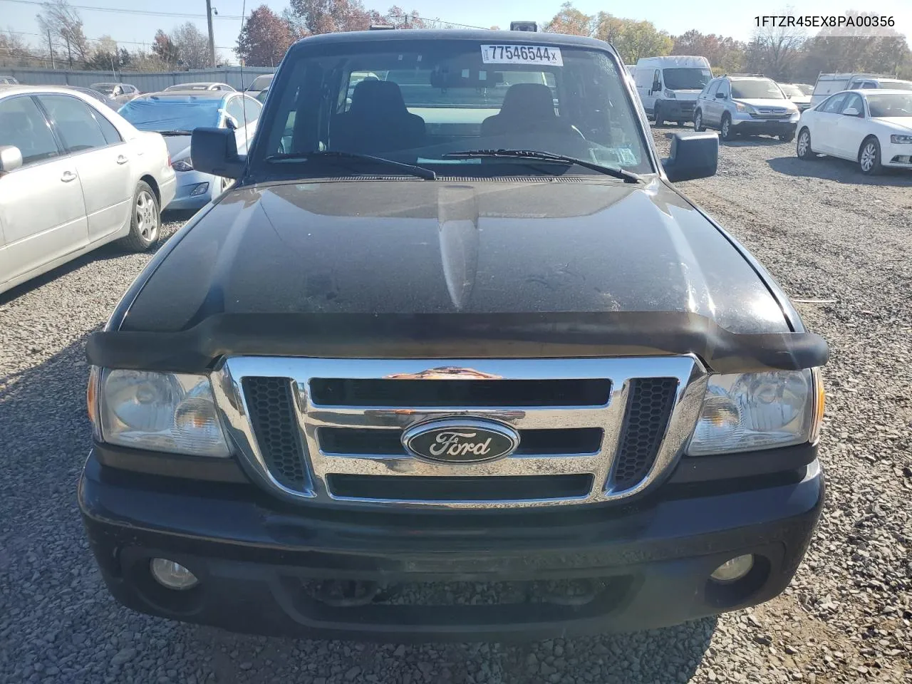 2008 Ford Ranger Super Cab VIN: 1FTZR45EX8PA00356 Lot: 77546544