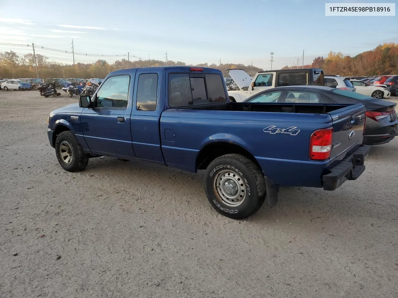 2008 Ford Ranger Super Cab VIN: 1FTZR45E98PB18916 Lot: 77618704