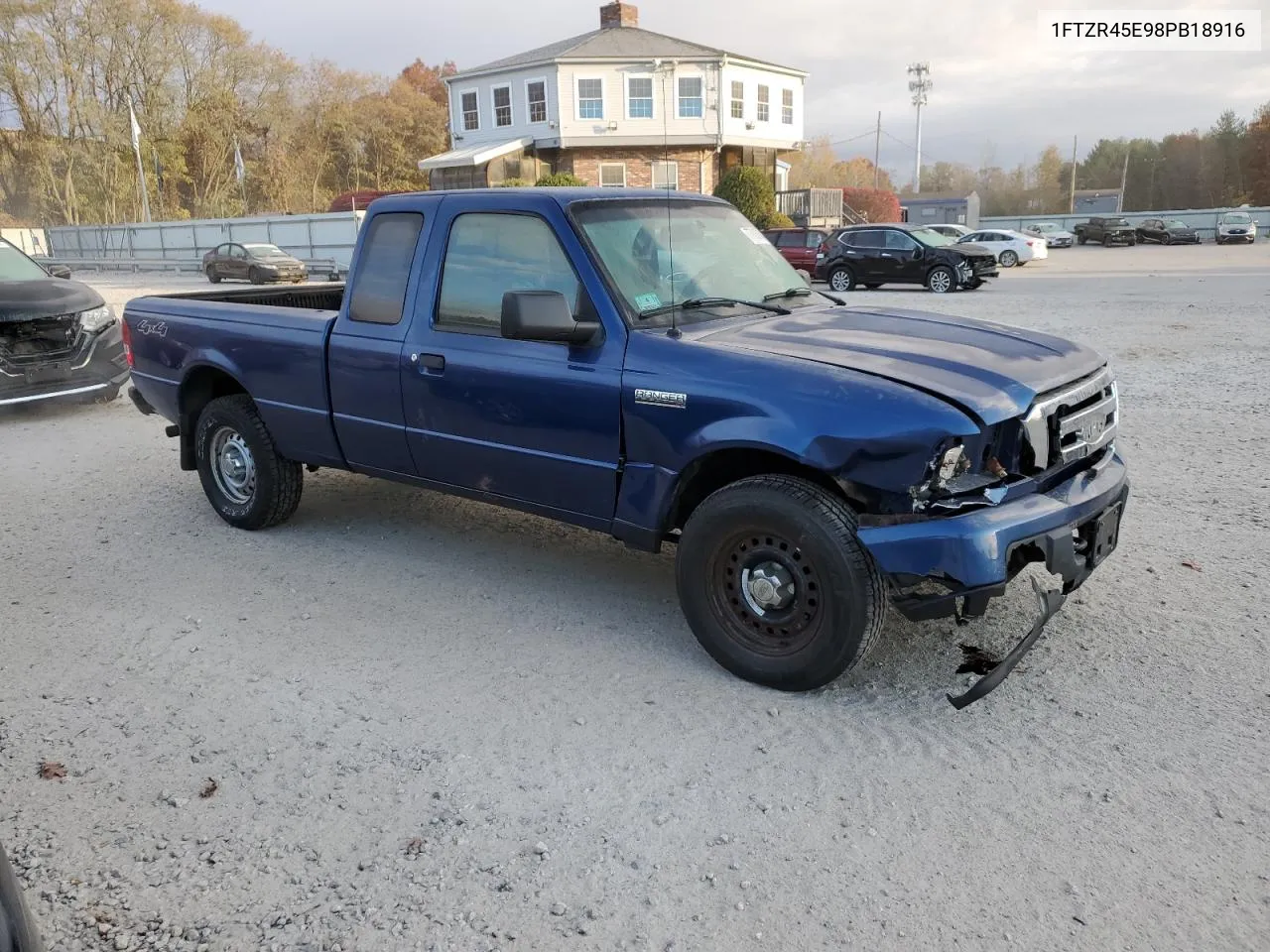 2008 Ford Ranger Super Cab VIN: 1FTZR45E98PB18916 Lot: 77618704