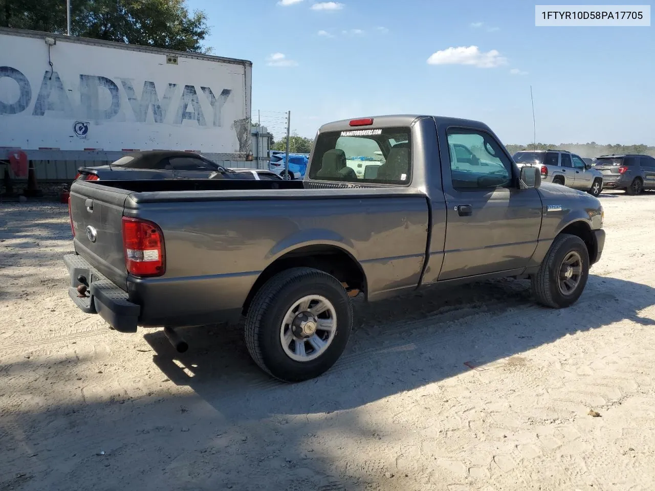 2008 Ford Ranger VIN: 1FTYR10D58PA17705 Lot: 77681874