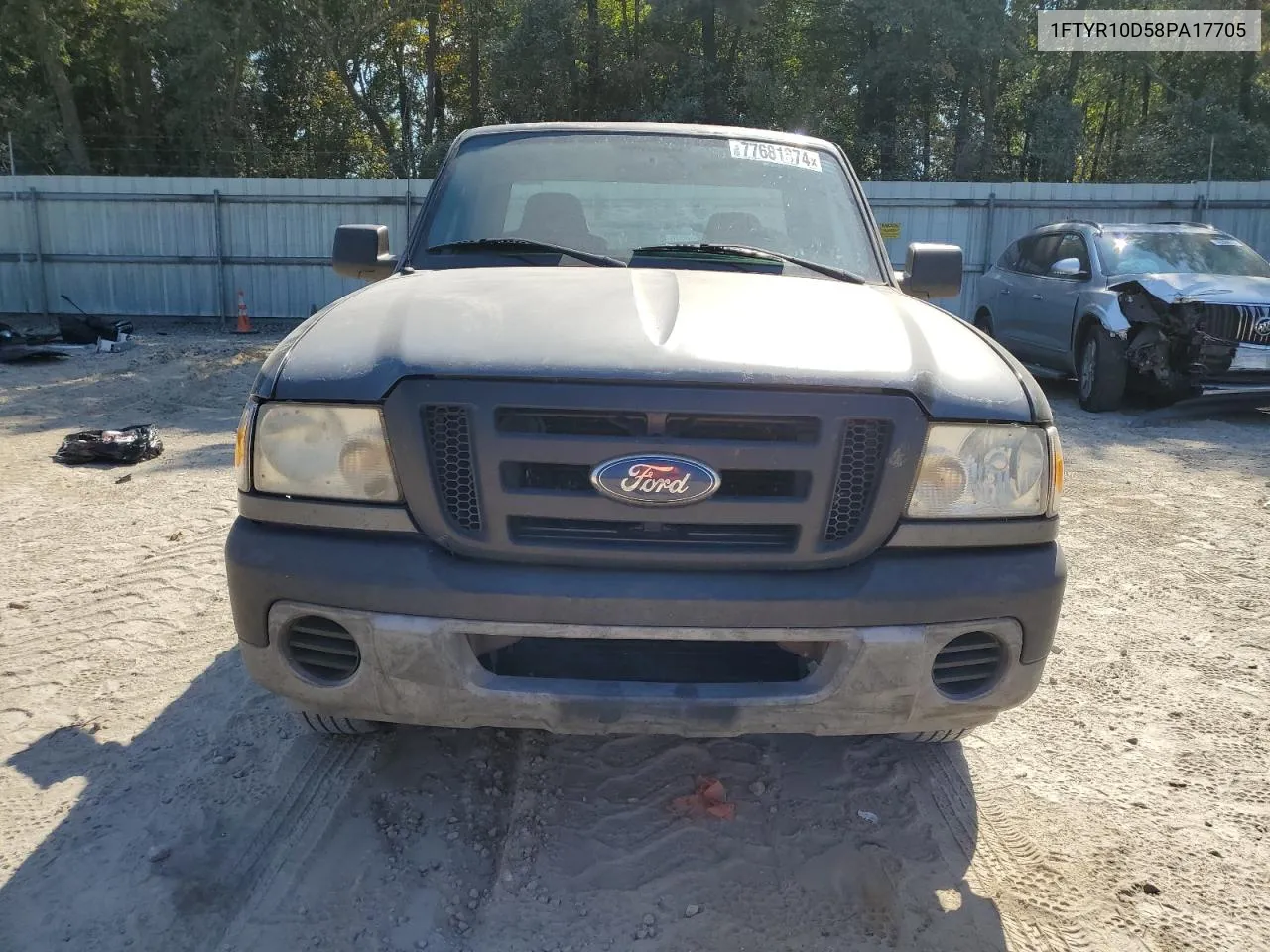 2008 Ford Ranger VIN: 1FTYR10D58PA17705 Lot: 77681874