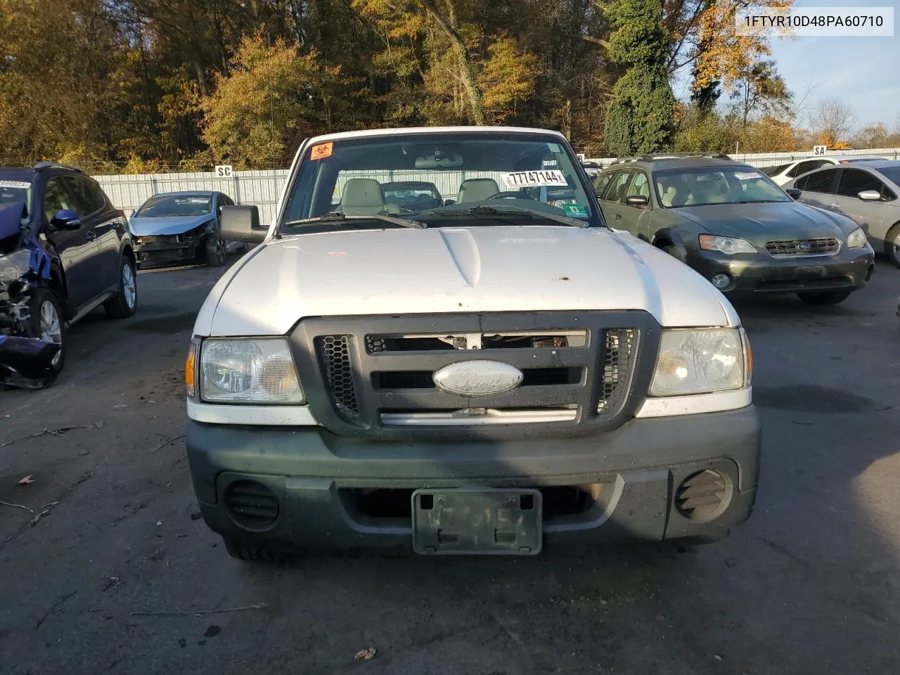 2008 Ford Ranger VIN: 1FTYR10D48PA60710 Lot: 77747144