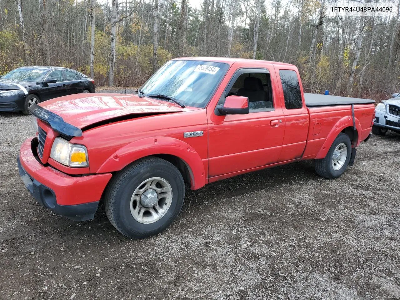 2008 Ford Ranger Super Cab VIN: 1FTYR44U48PA44096 Lot: 78379454