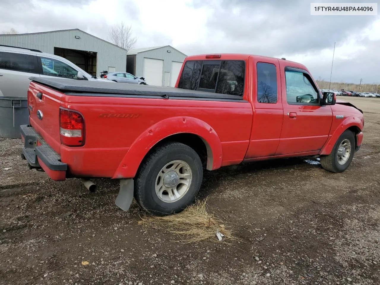 2008 Ford Ranger Super Cab VIN: 1FTYR44U48PA44096 Lot: 78379454