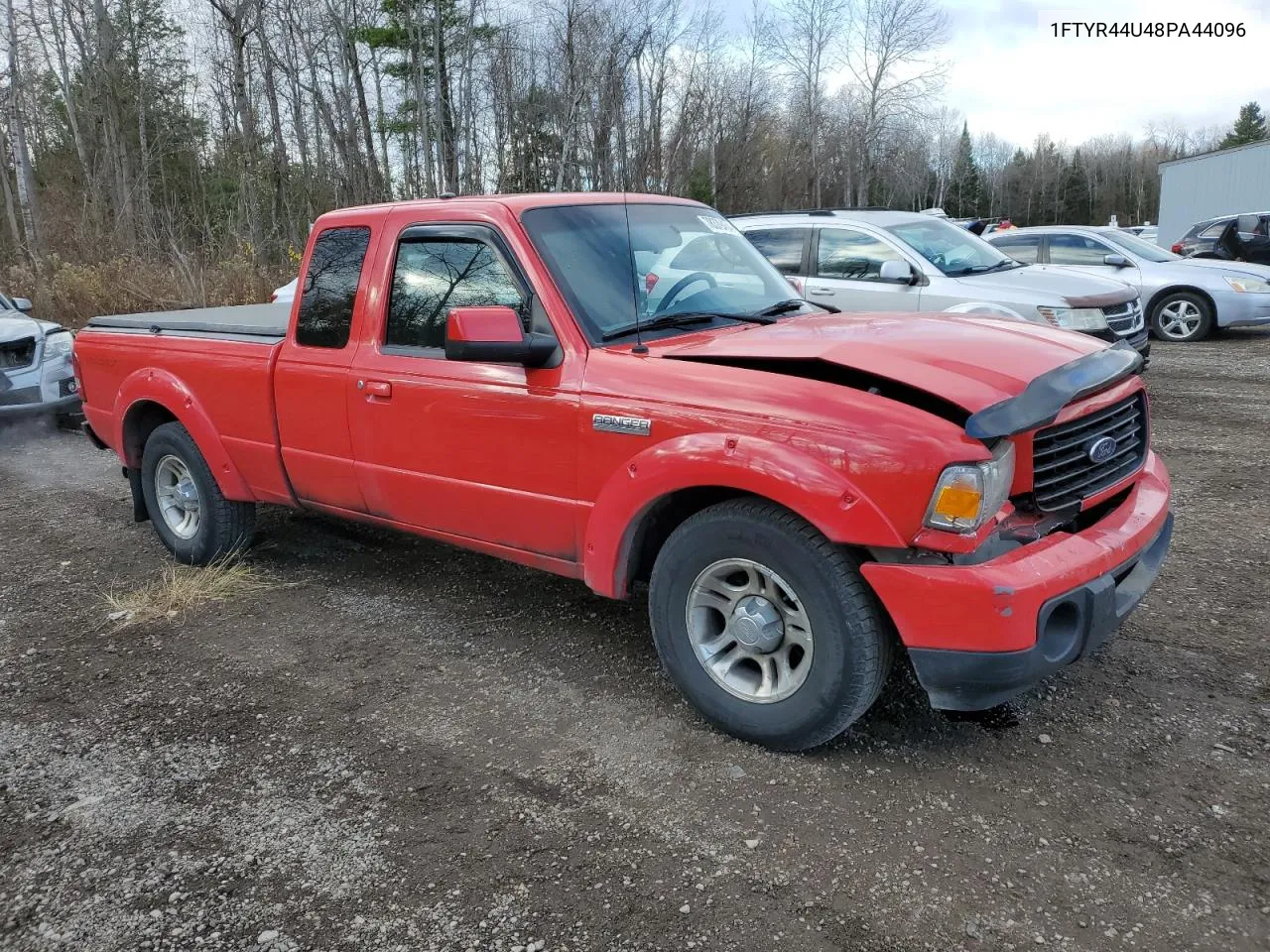 2008 Ford Ranger Super Cab VIN: 1FTYR44U48PA44096 Lot: 78379454