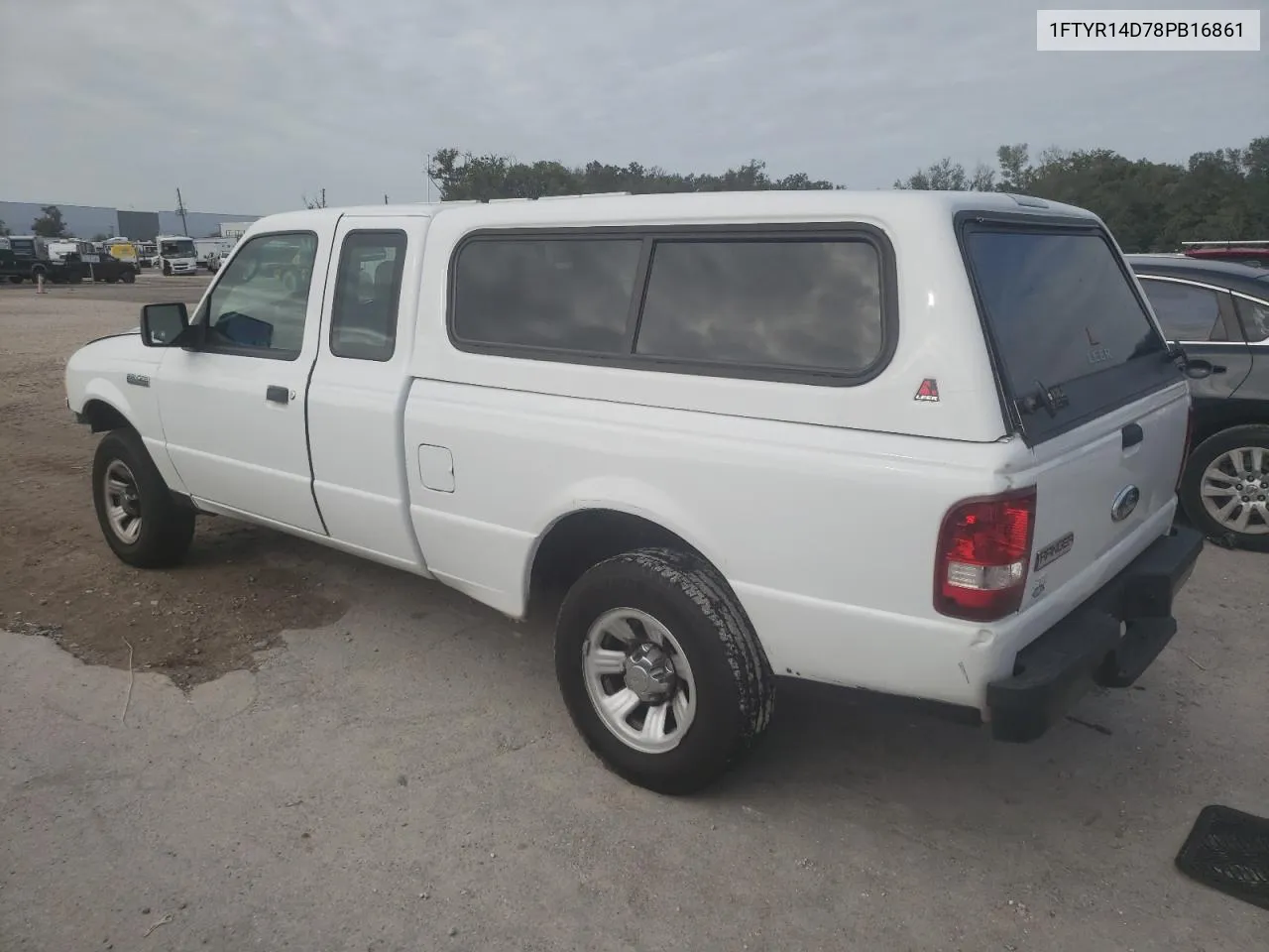 2008 Ford Ranger Super Cab VIN: 1FTYR14D78PB16861 Lot: 78410004