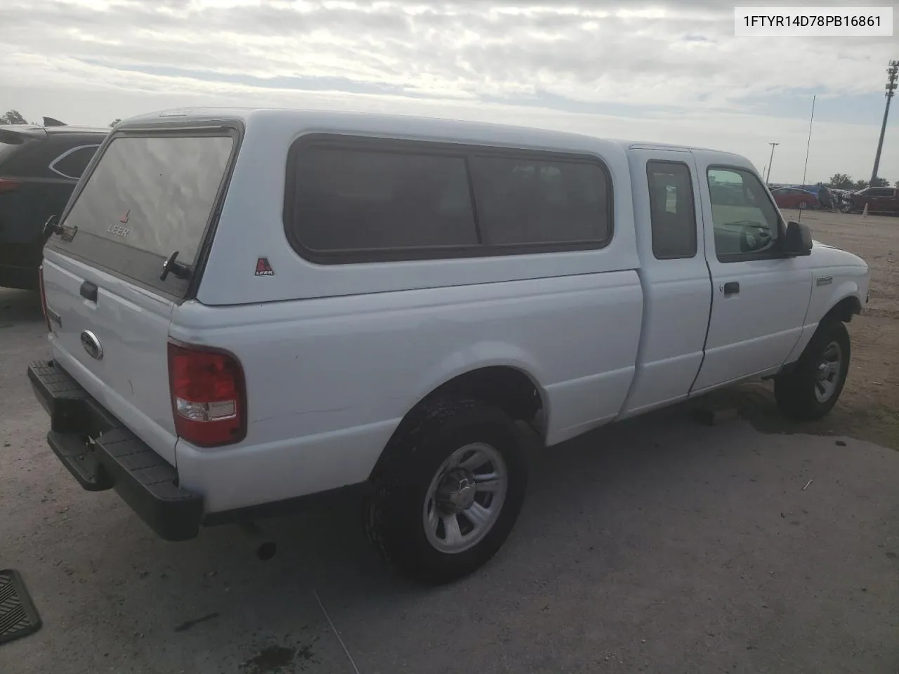 2008 Ford Ranger Super Cab VIN: 1FTYR14D78PB16861 Lot: 78410004