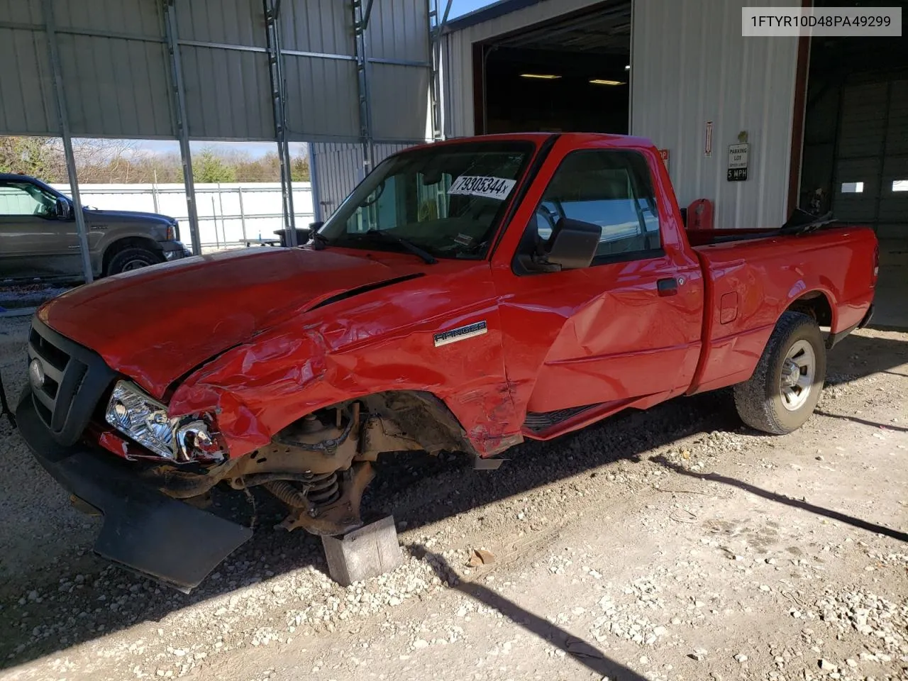 2008 Ford Ranger VIN: 1FTYR10D48PA49299 Lot: 79305344