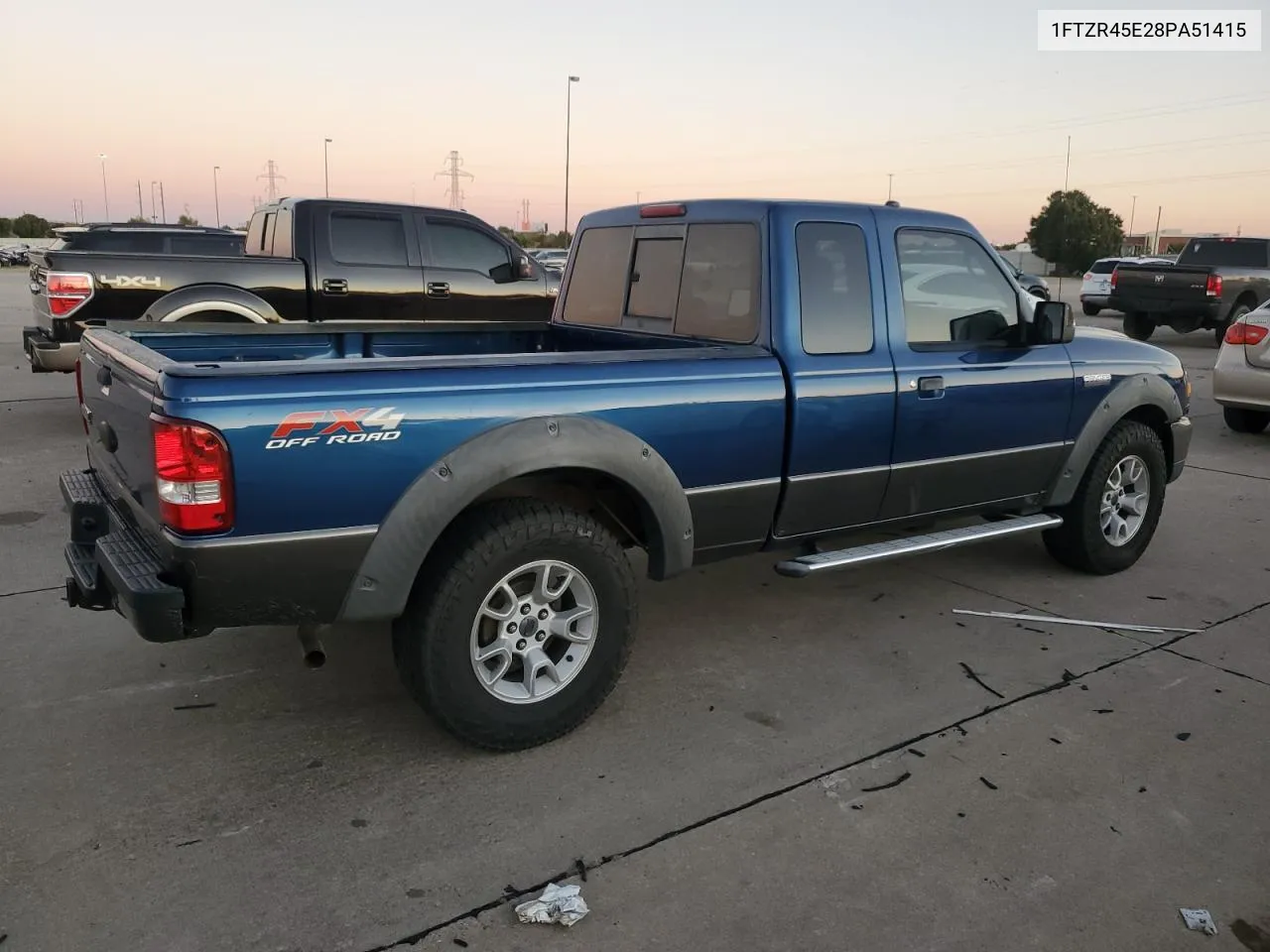 2008 Ford Ranger Super Cab VIN: 1FTZR45E28PA51415 Lot: 79330454