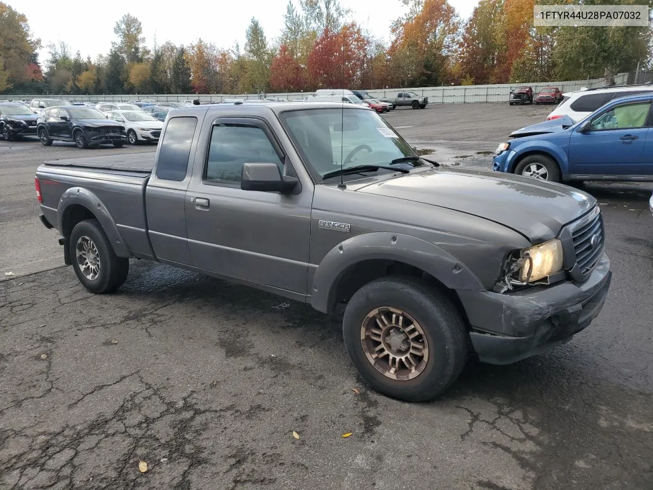 2008 Ford Ranger Super Cab VIN: 1FTYR44U28PA07032 Lot: 79337874