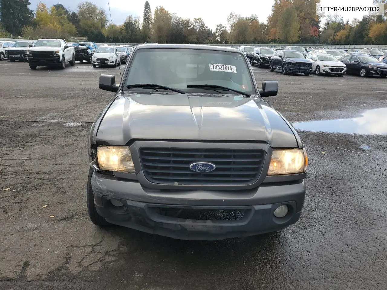 2008 Ford Ranger Super Cab VIN: 1FTYR44U28PA07032 Lot: 79337874