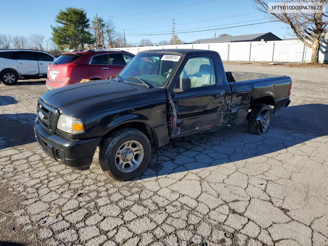 2008 Ford Ranger VIN: 1FTYR10D08PA78623 Lot: 79808074