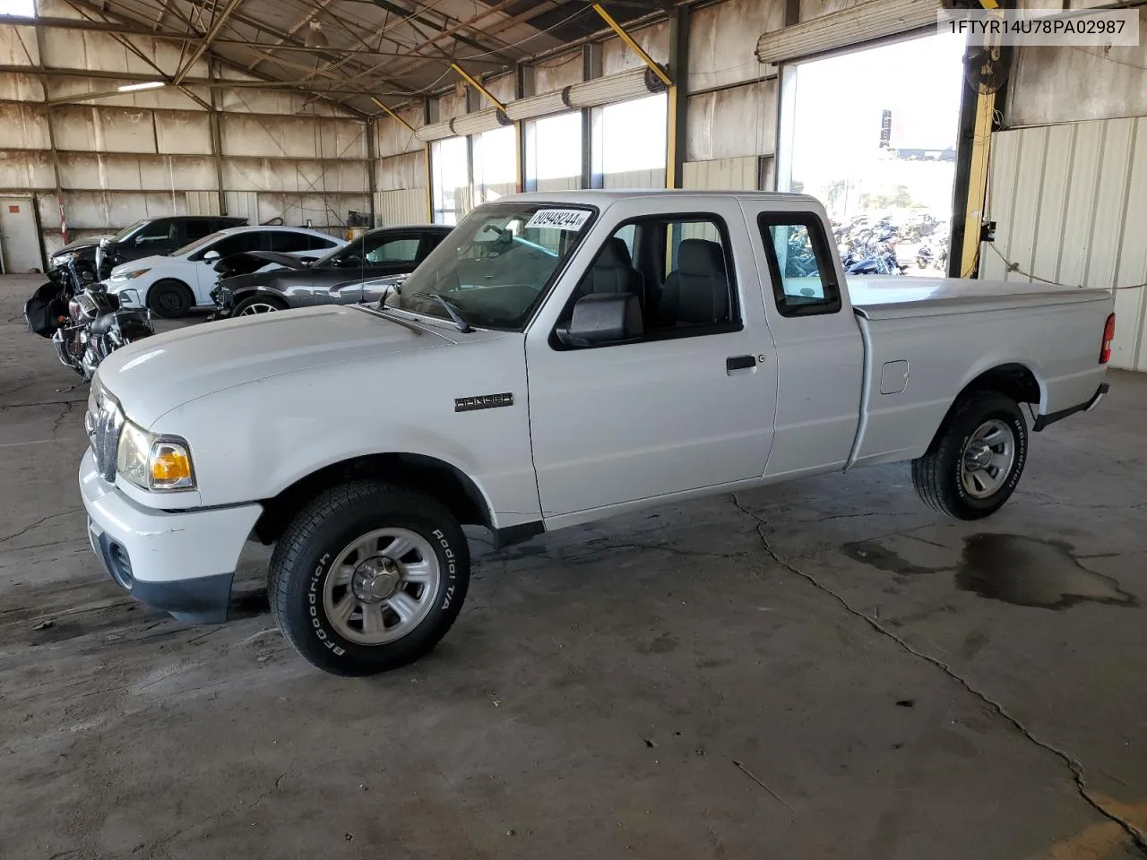 2008 Ford Ranger Super Cab VIN: 1FTYR14U78PA02987 Lot: 80948244