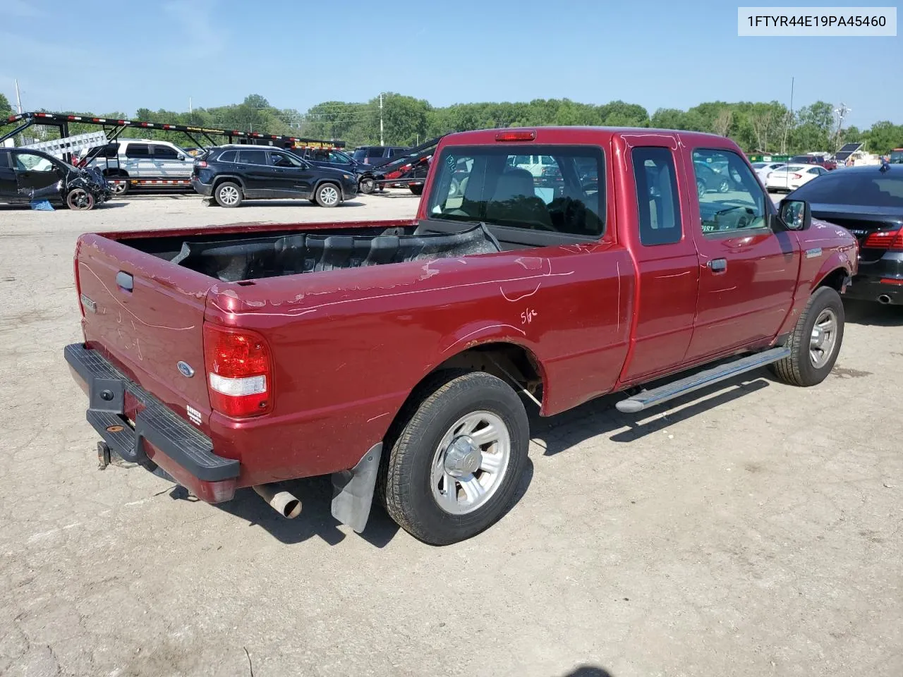 2009 Ford Ranger Super Cab VIN: 1FTYR44E19PA45460 Lot: 59235704