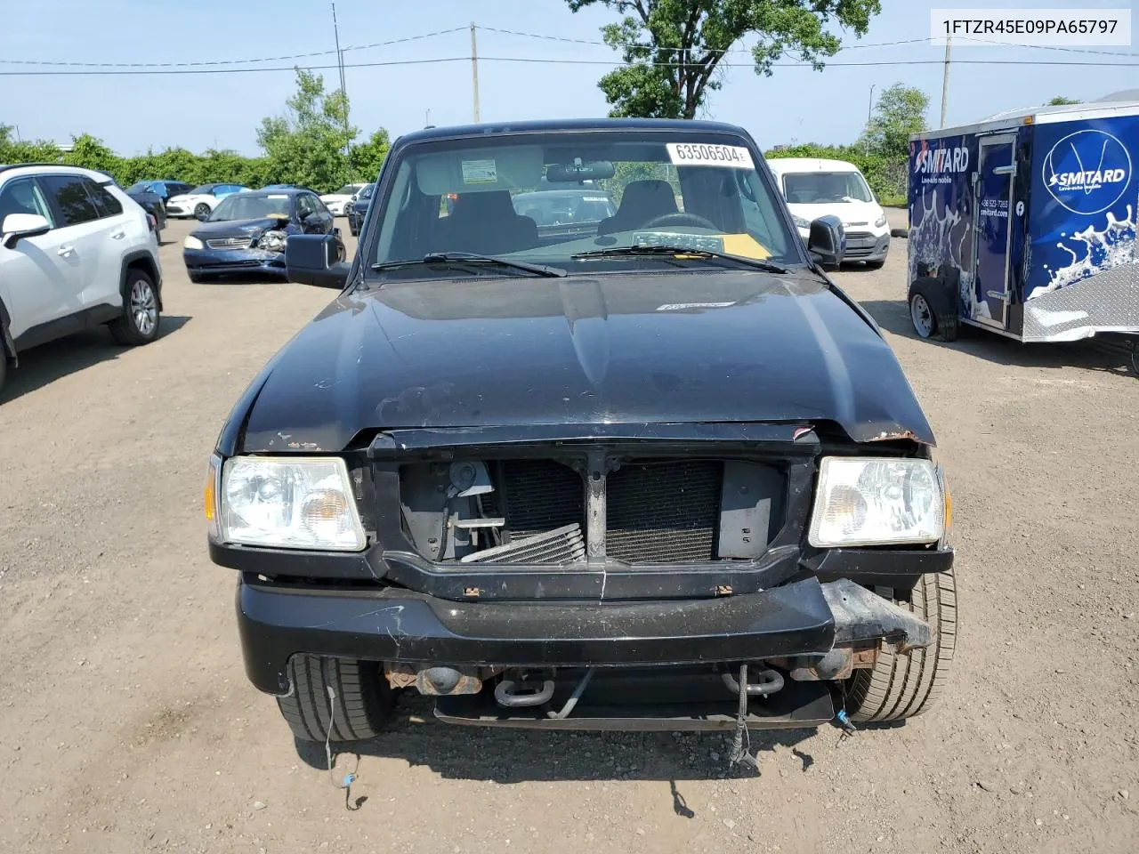 2009 Ford Ranger Super Cab VIN: 1FTZR45E09PA65797 Lot: 63506504