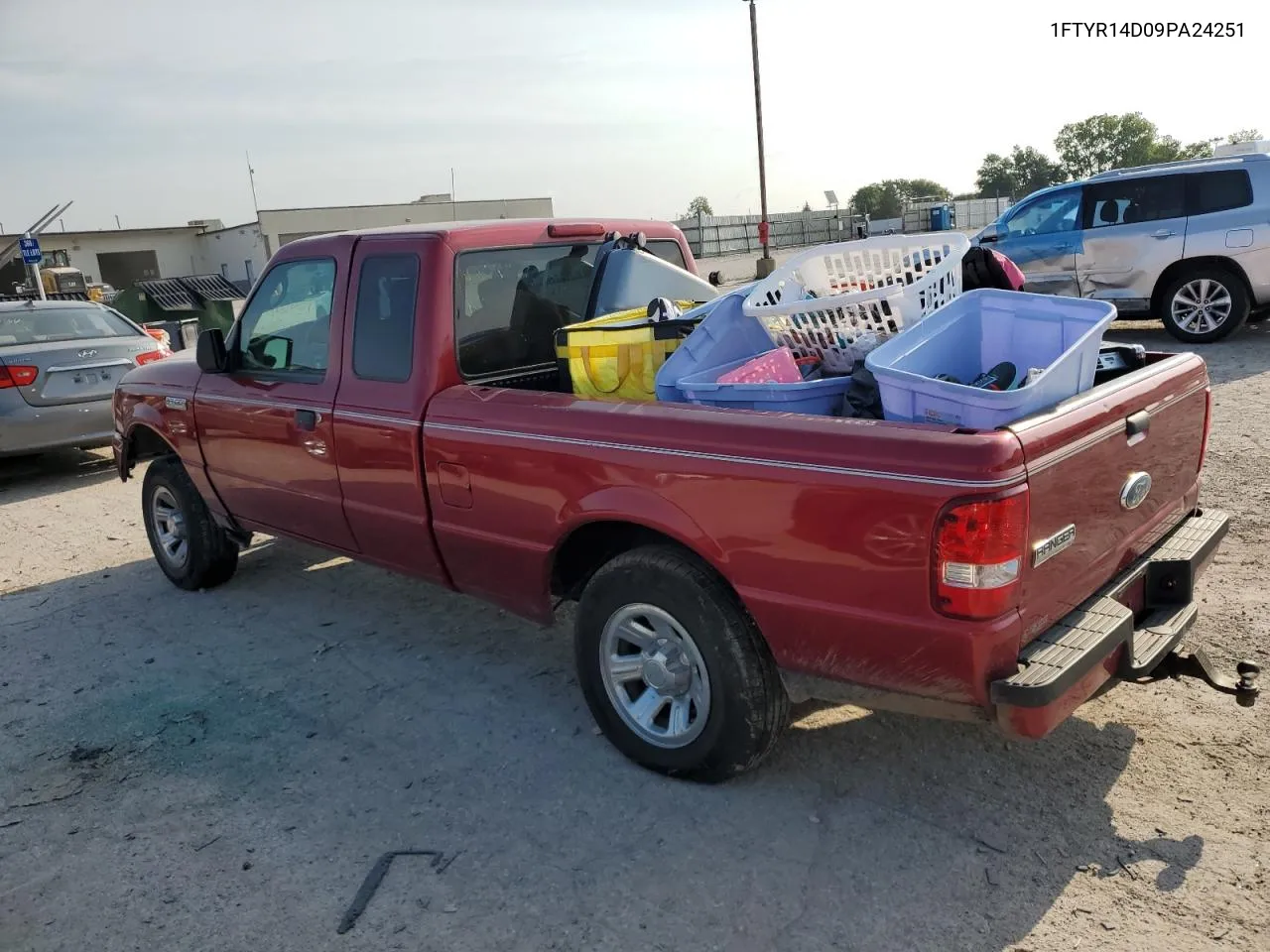 2009 Ford Ranger Super Cab VIN: 1FTYR14D09PA24251 Lot: 65409814