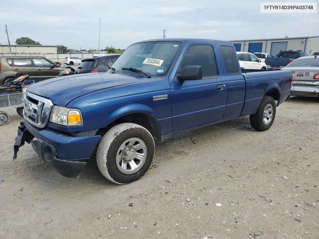 2009 Ford Ranger Super Cab VIN: 1FTYR14D39PA03748 Lot: 70303044