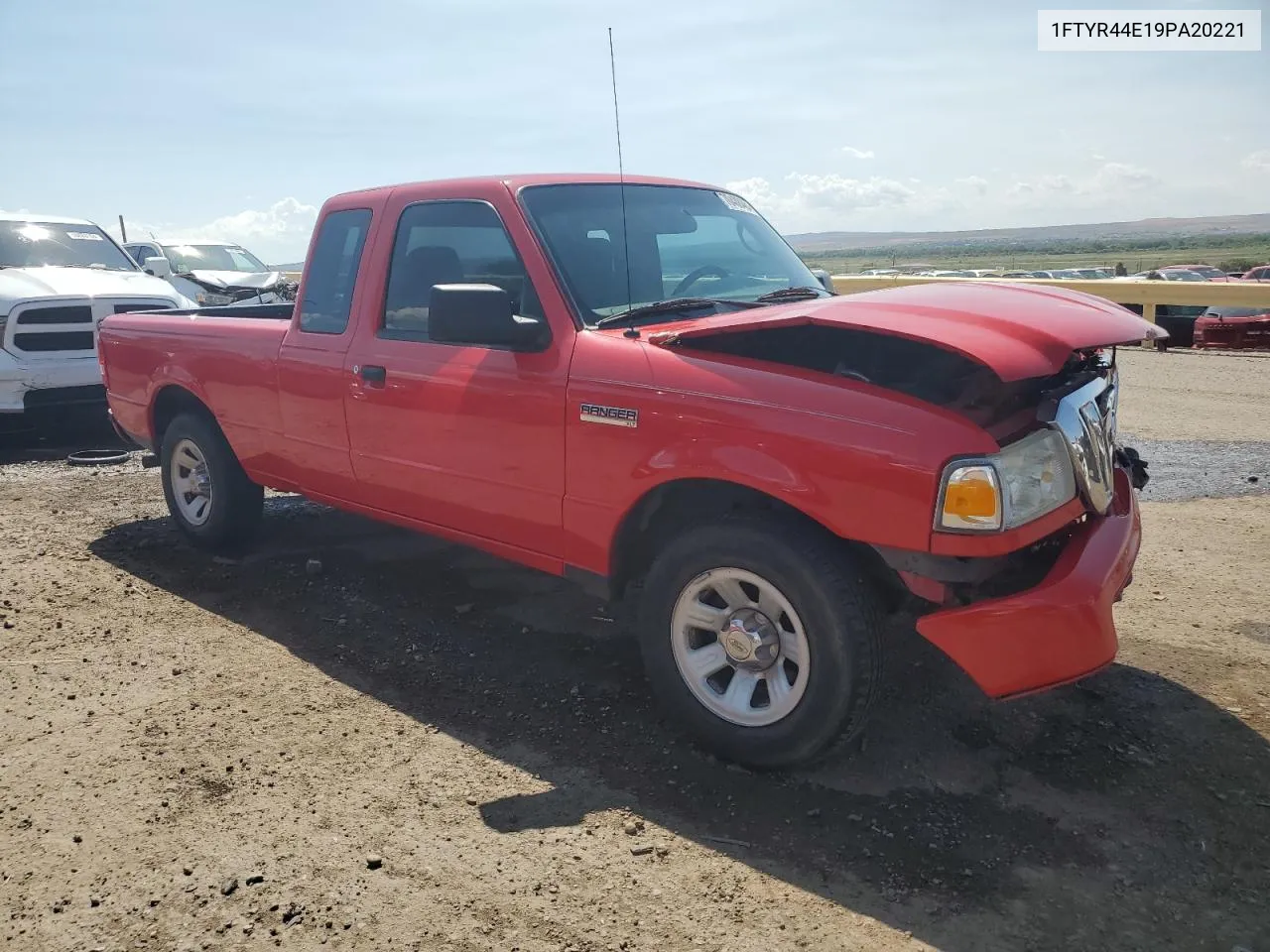 2009 Ford Ranger Super Cab VIN: 1FTYR44E19PA20221 Lot: 70408464